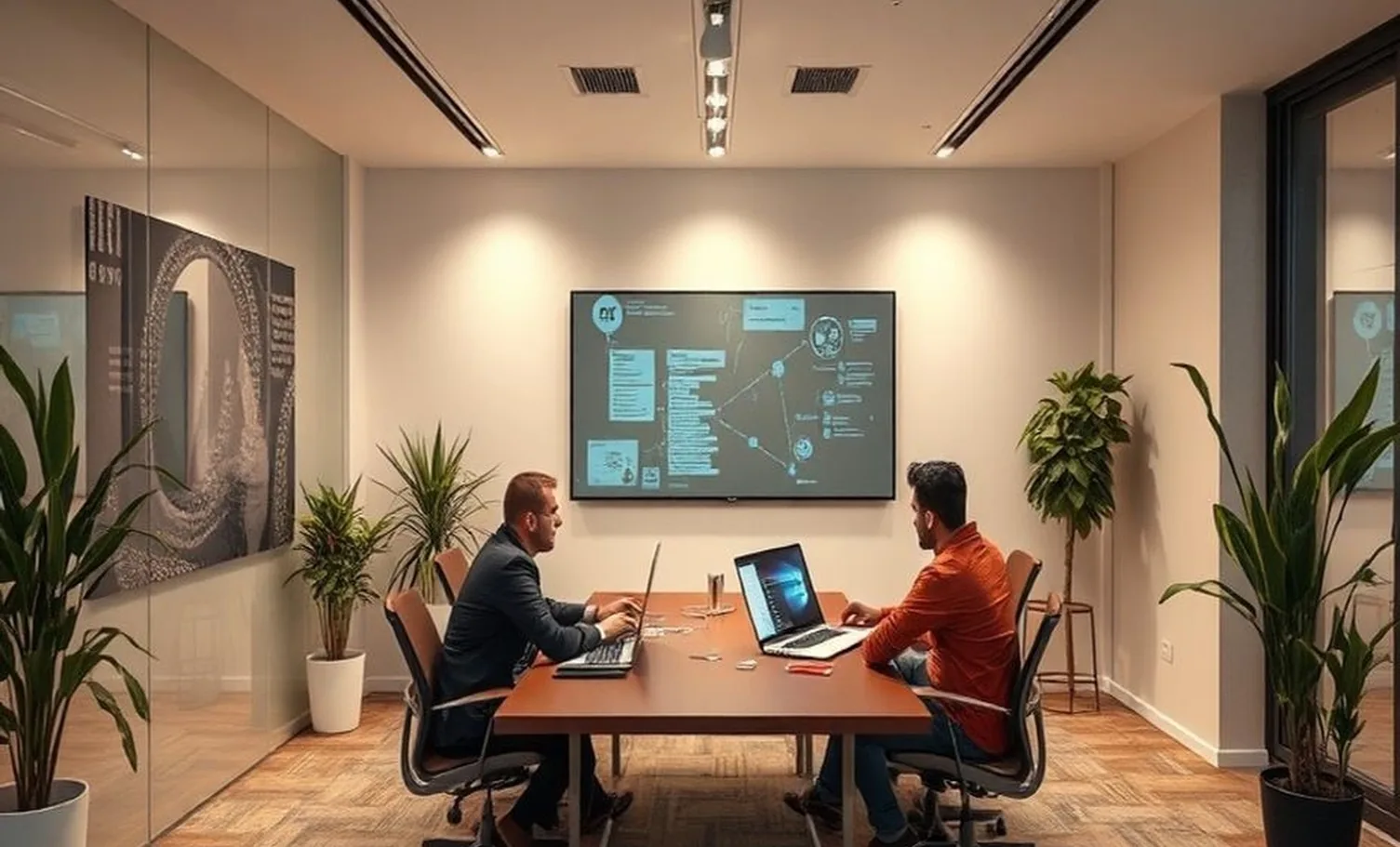 Technology hiring consulting room